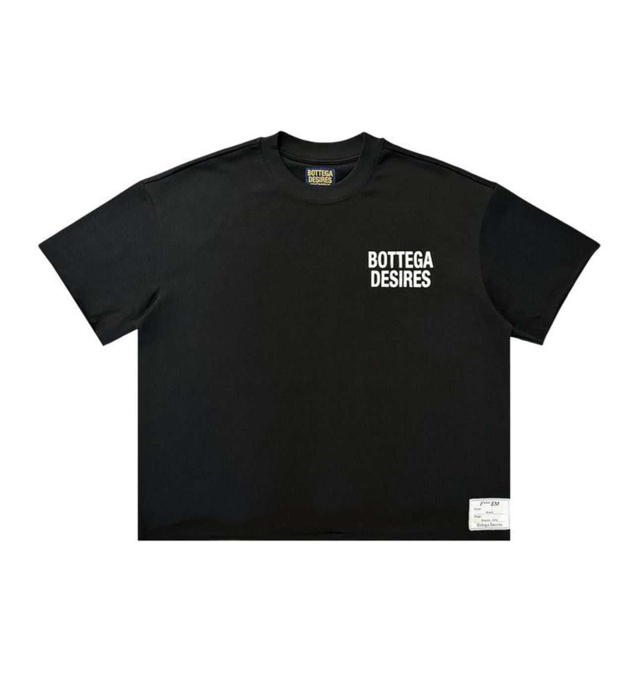 Bottega Desires F*** Em Tee Black