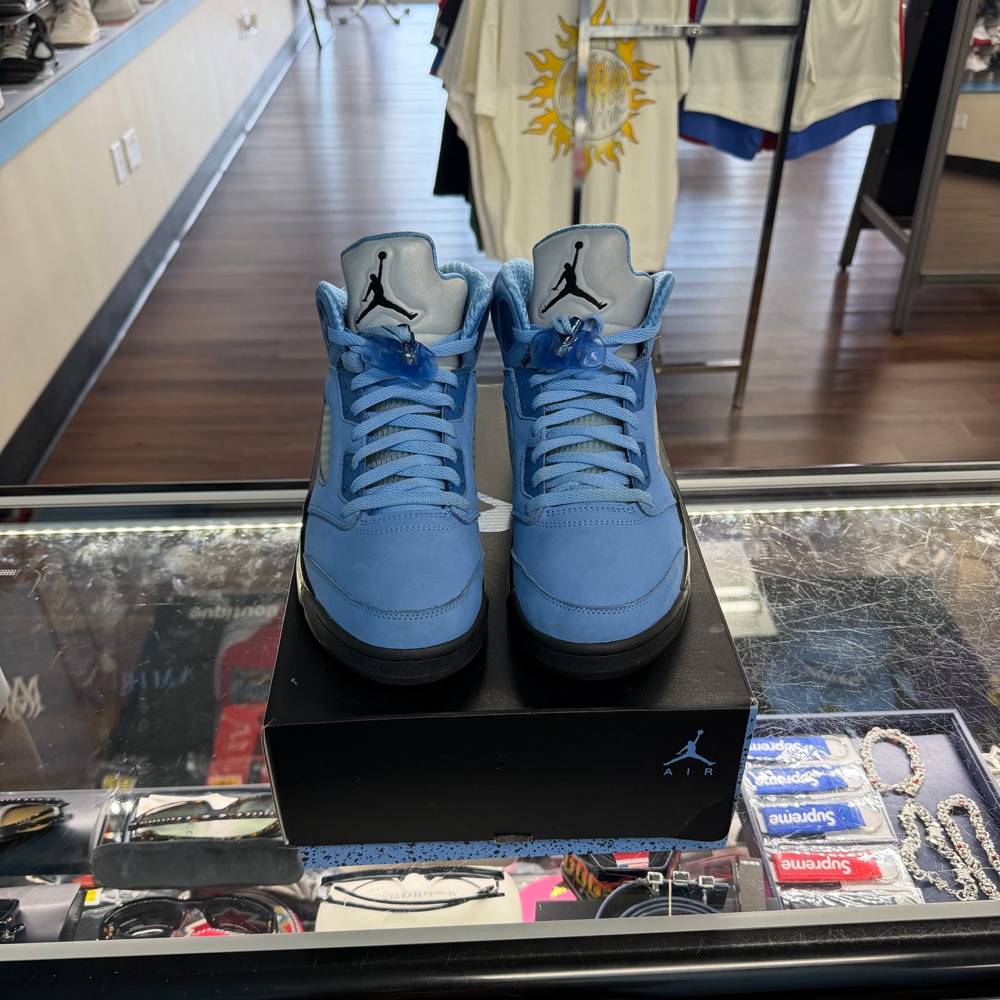 UNC Jordan 5(Pre Owned)