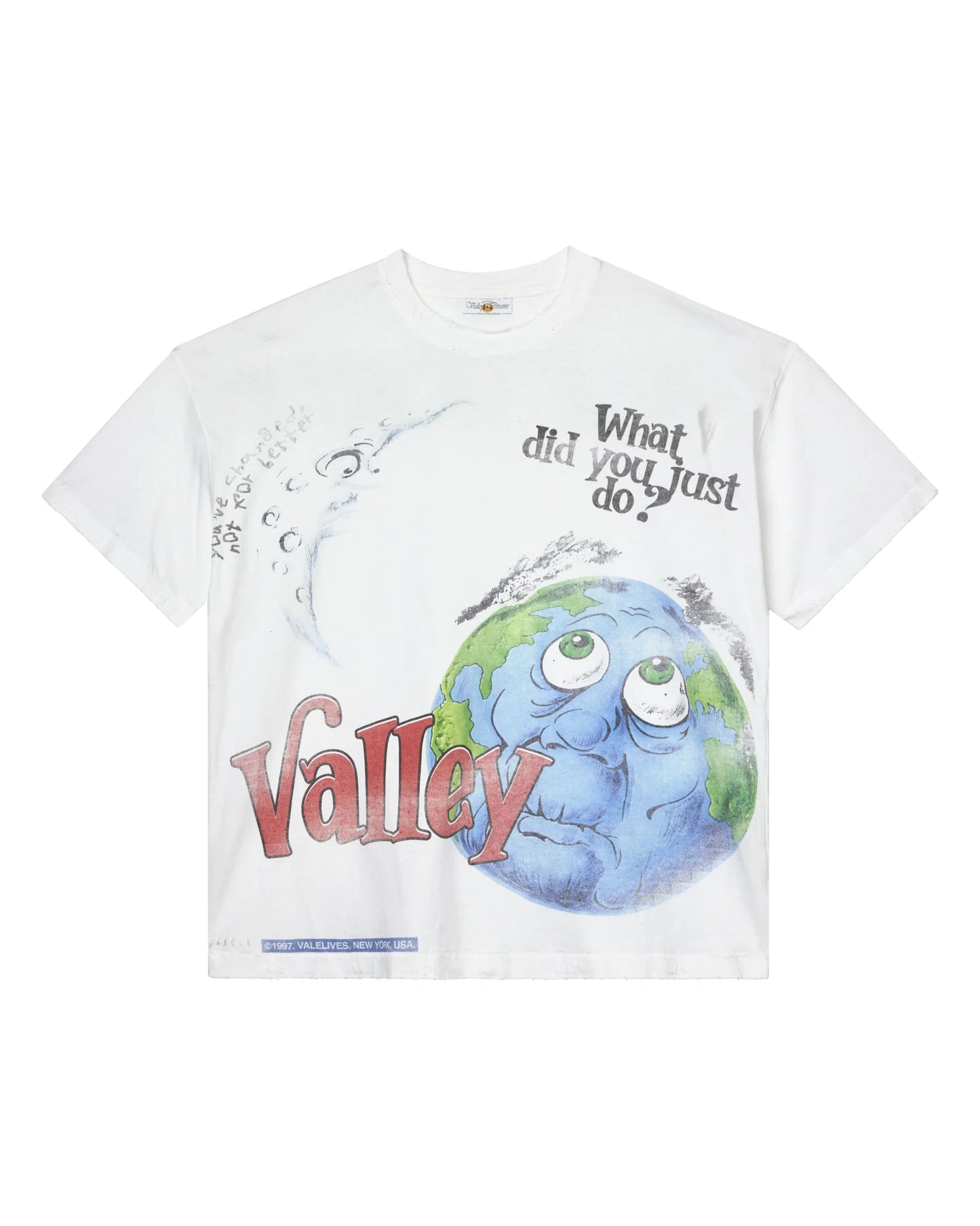Vale Forever World Peace Tee White