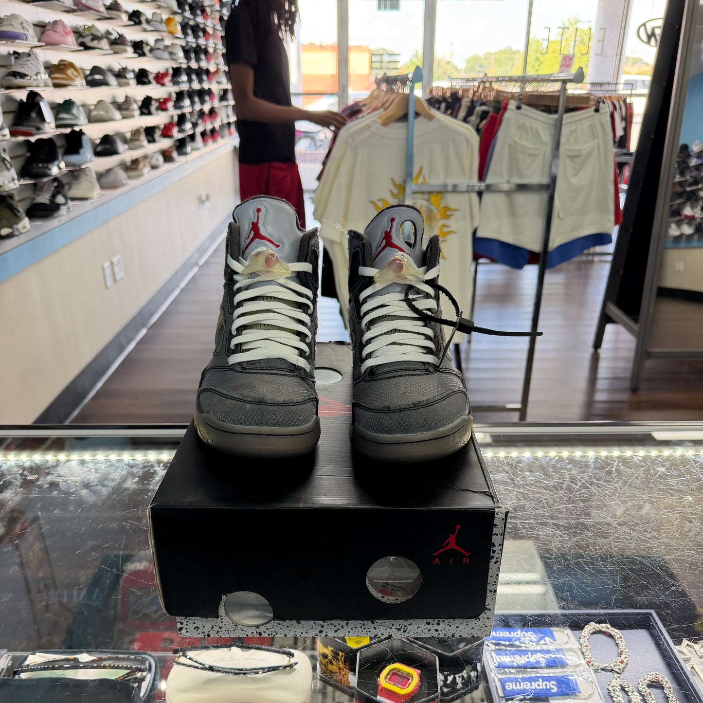 Off White Jordan 5s Muslim(Pre Owned)