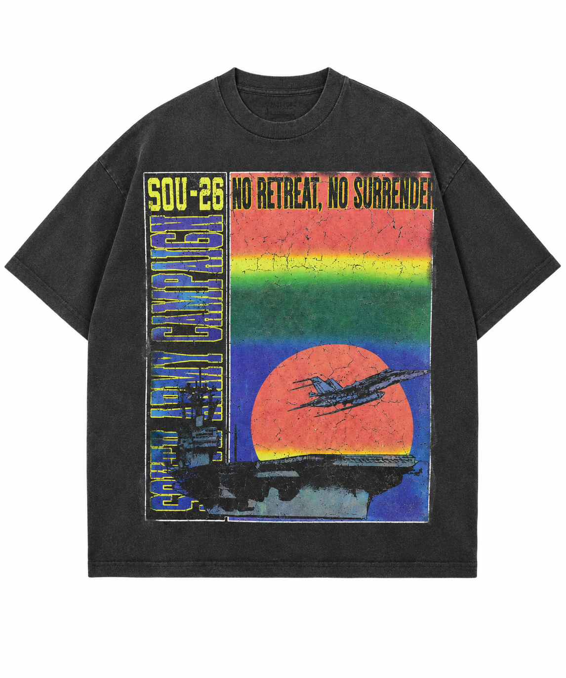 MITS South Army Campaign T-Shirt Off Black