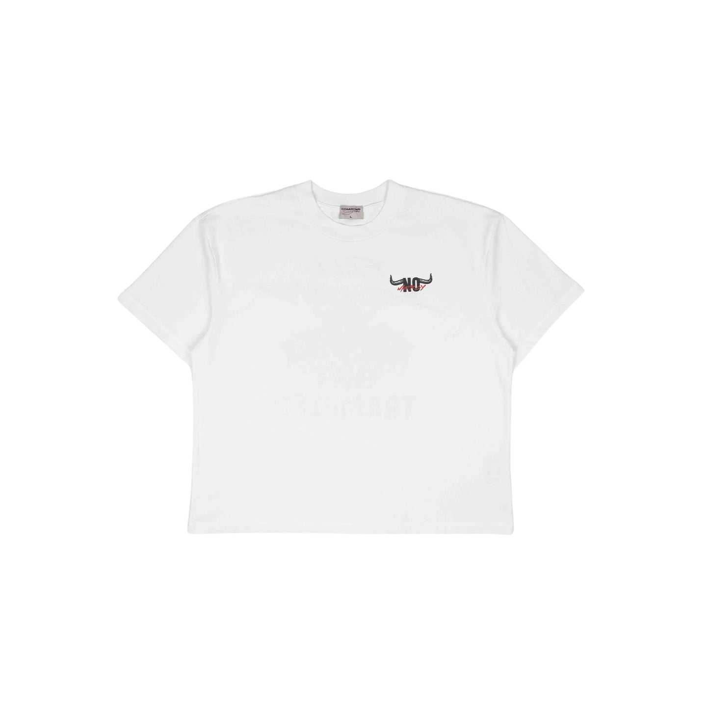 Commons No Mercy Get Trampled Tee Vintage White