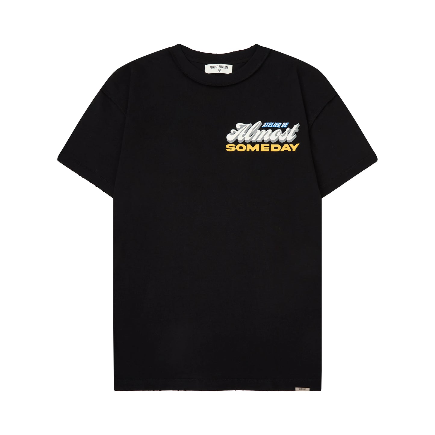 Almost Someday Atelier Tee Black
