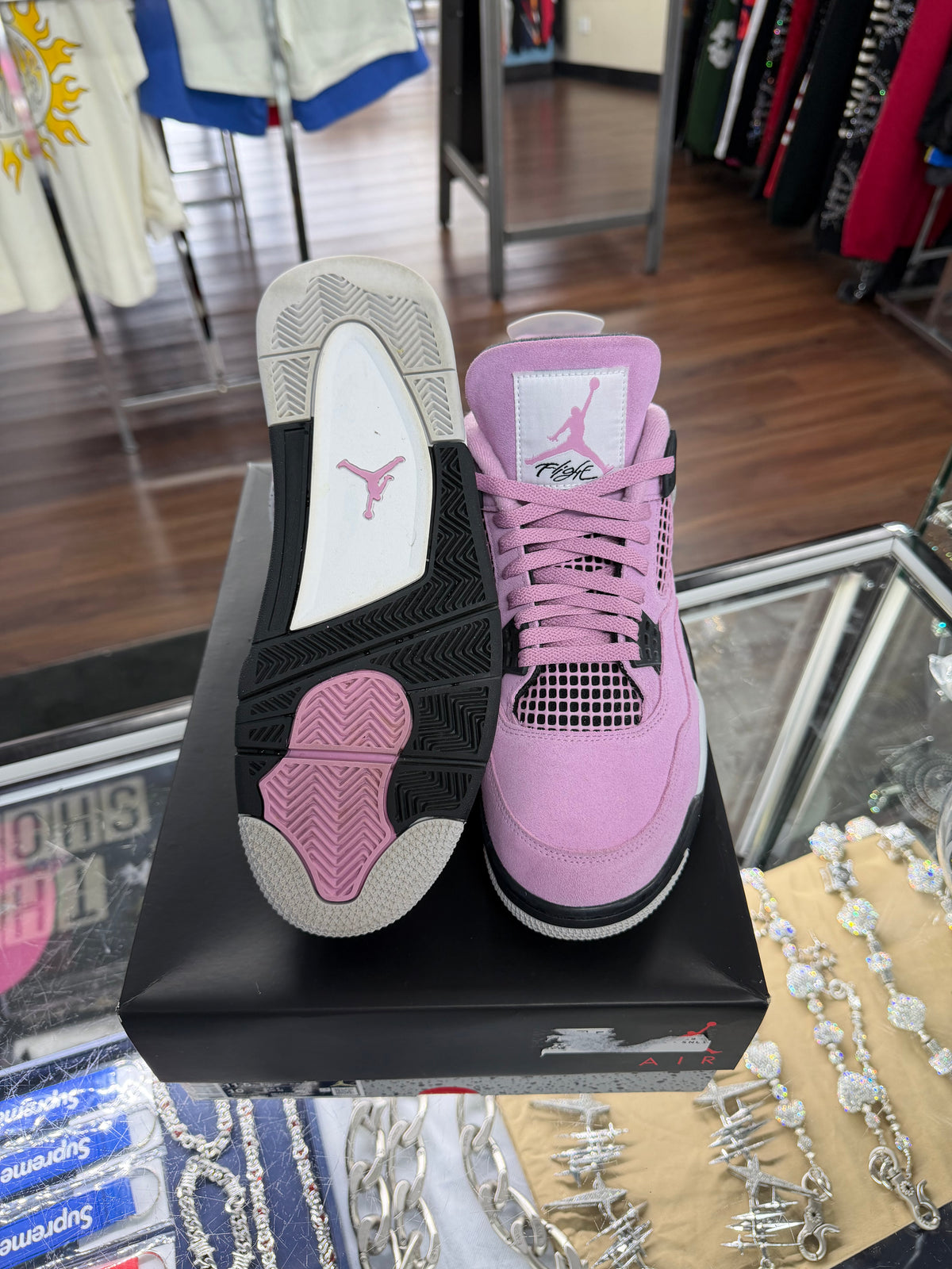 Jordan 4 Orchid Women’s (Pre Owned)