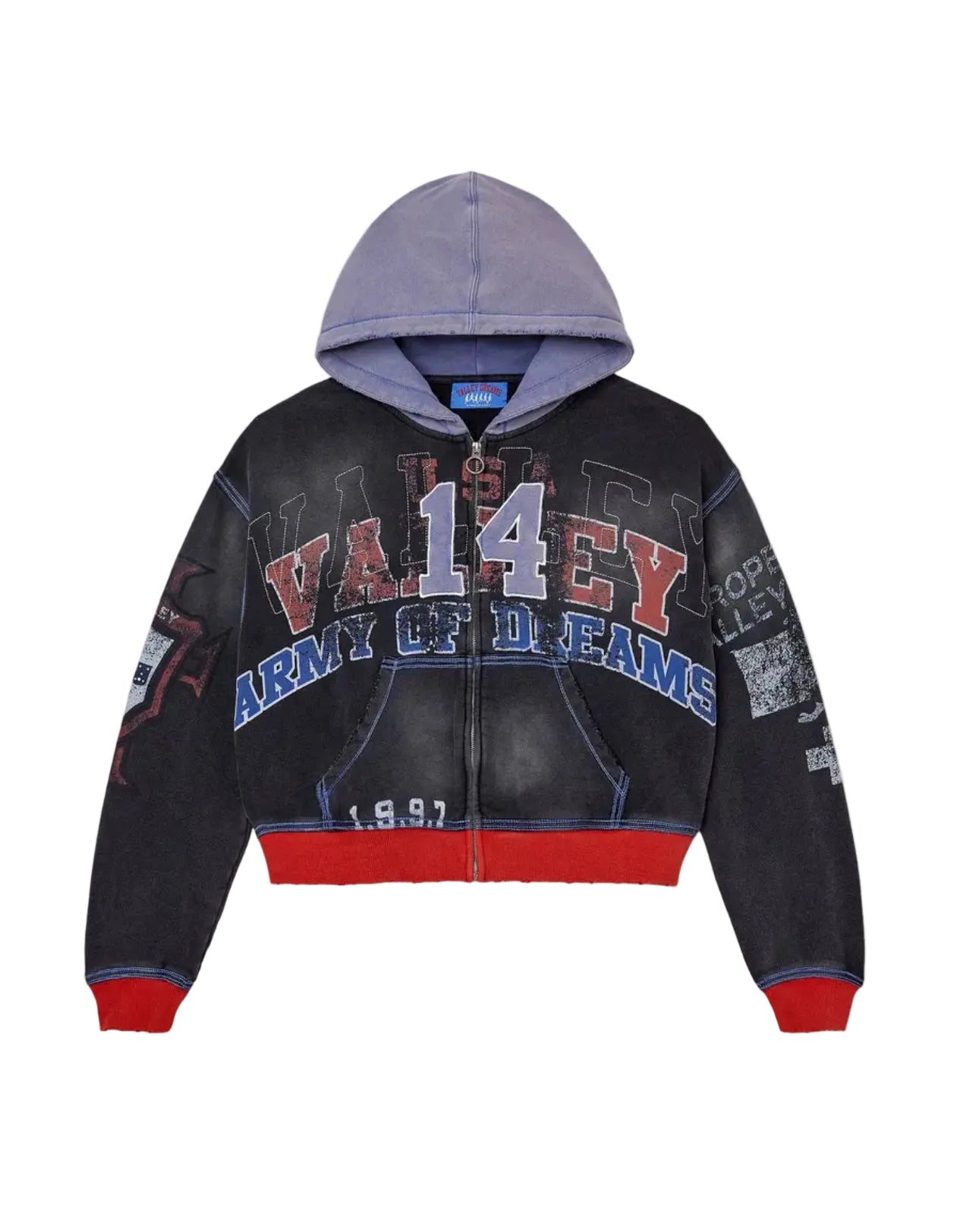 Vale Forever Big 14 Zip Up Black
