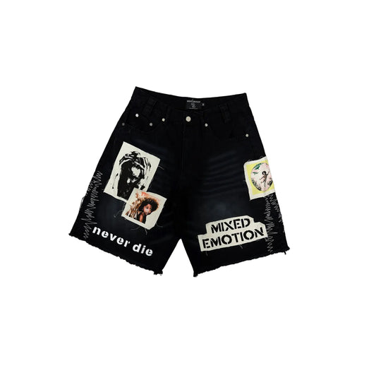 Mixed Emotion Chaos Carpenter Shorts Black