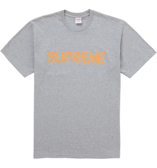 Supreme Hard Tee Heather Grey