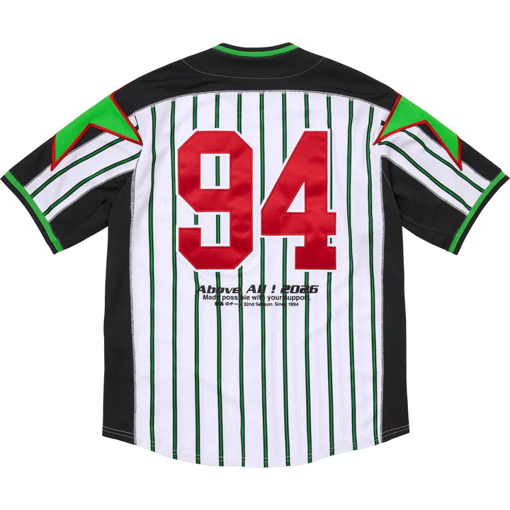 Supreme Stars Baseball Jersey Stripe
