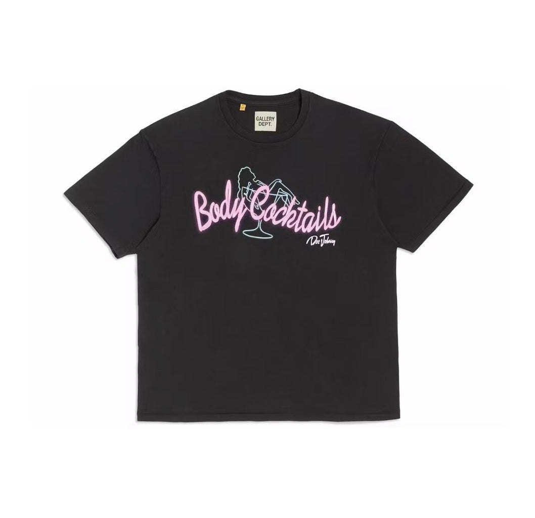 Gallery Dept. Body Cocktails T-Shirt Black
