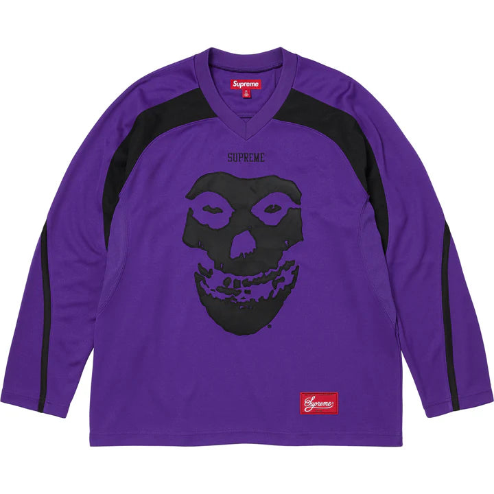 Supreme x The Misfits Hockey Jersey Purple