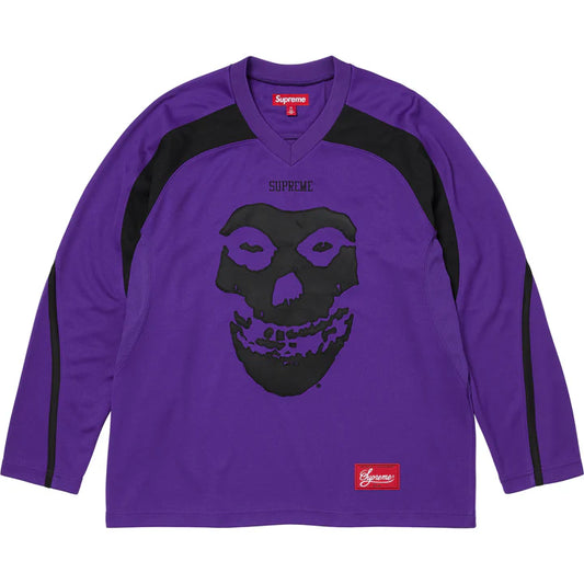 Supreme x The Misfits Hockey Jersey Purple