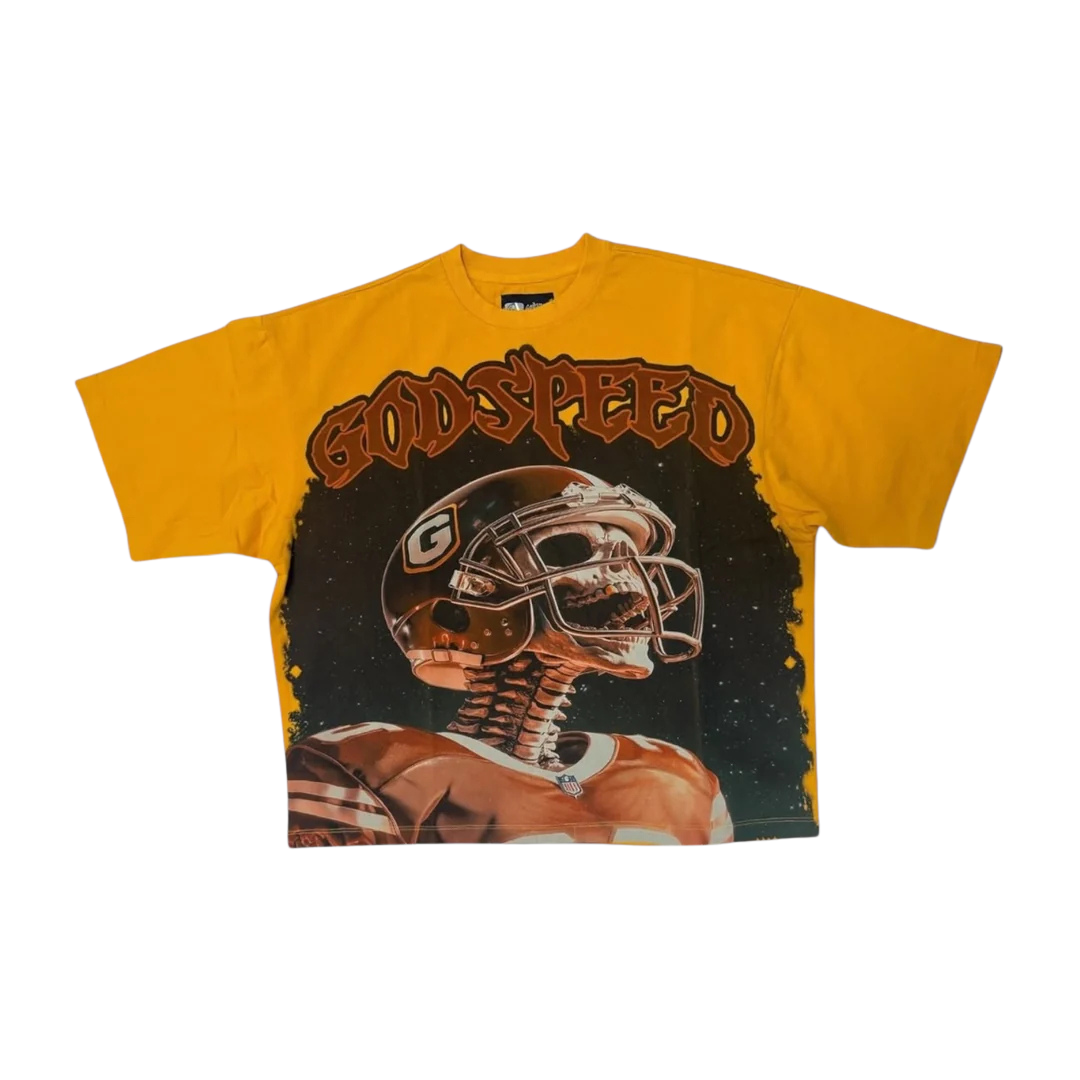 Godspeed Morale Tee Yellow