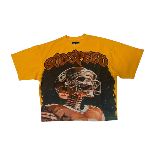 Godspeed Morale Tee Yellow