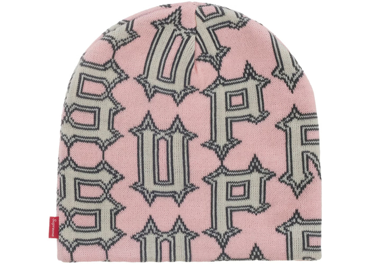 Supreme Spike Beanie Pink
