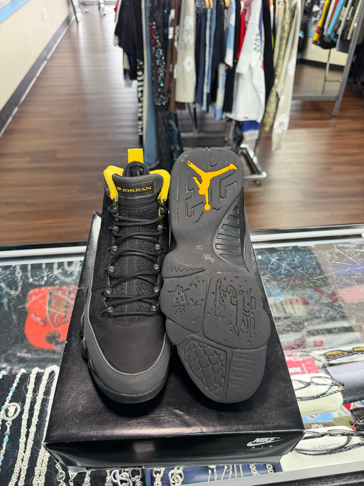 Jordan 9 Dark Charcoal (Pre Owned)