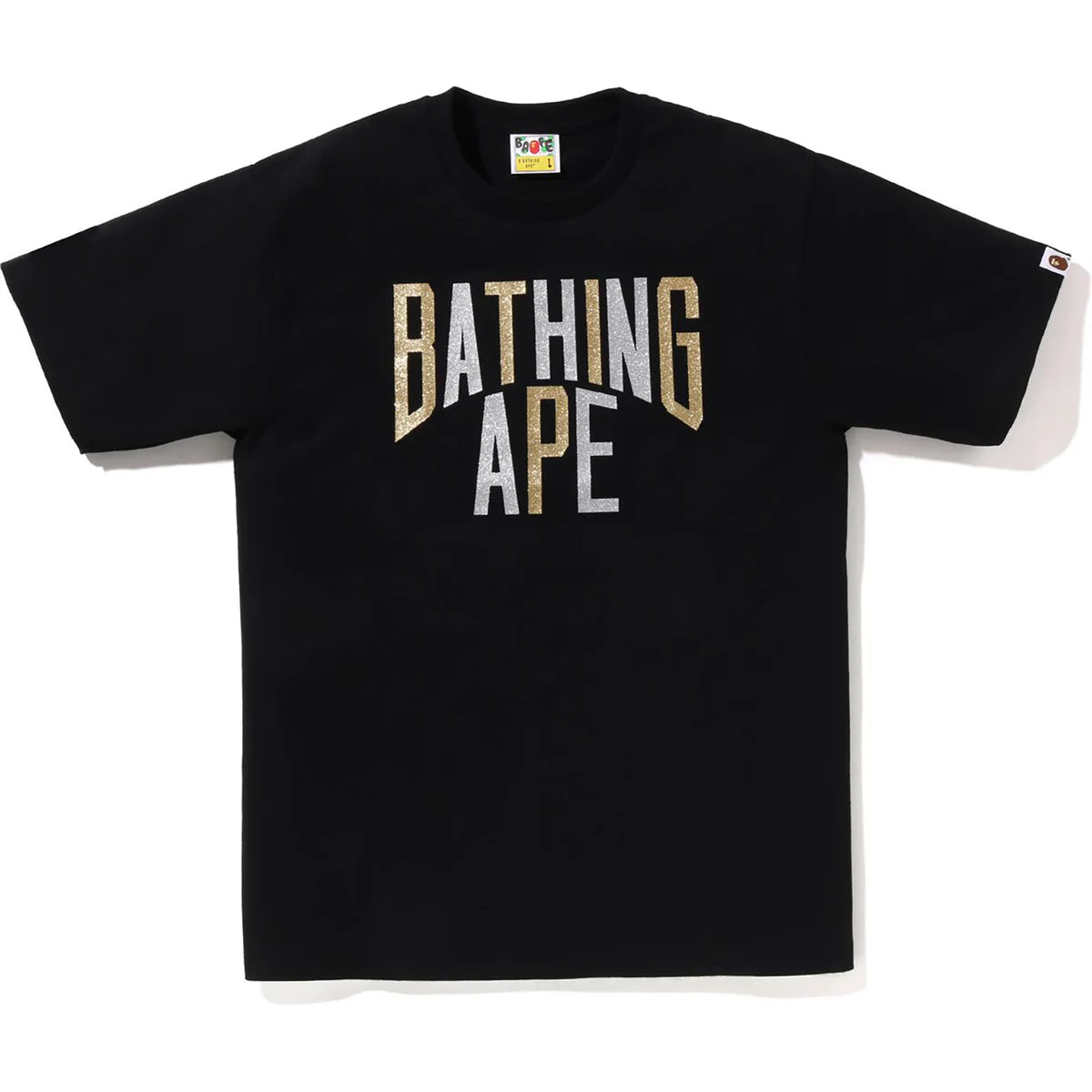 BAPE A Bathing Ape Glitter NYC Logo Tee