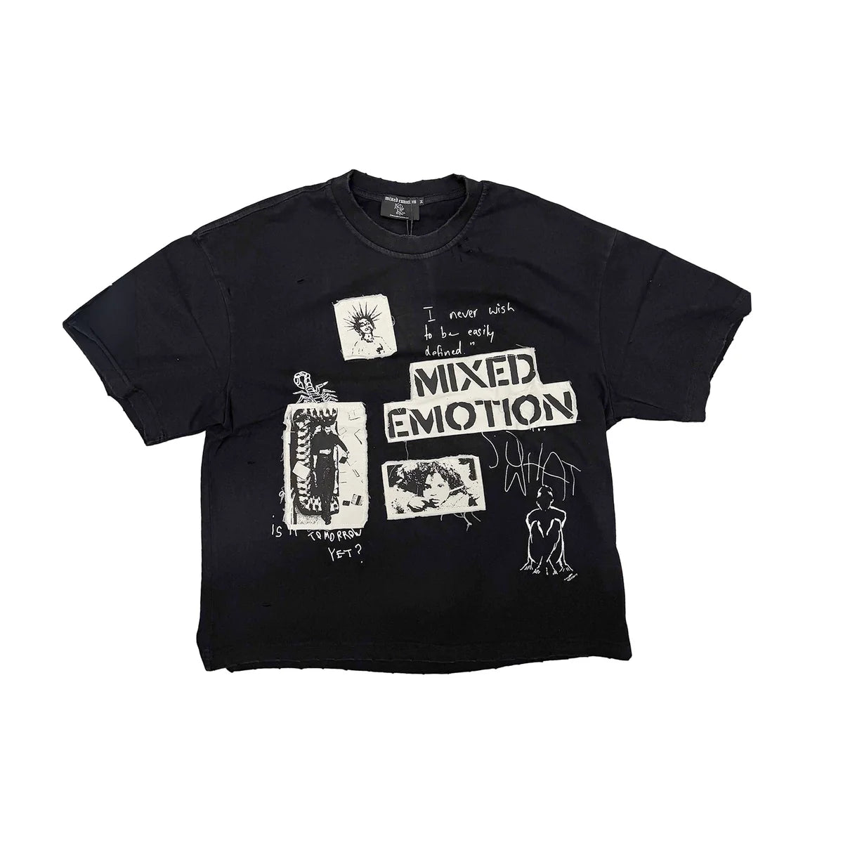 Mixed Emotion Stamped Tee