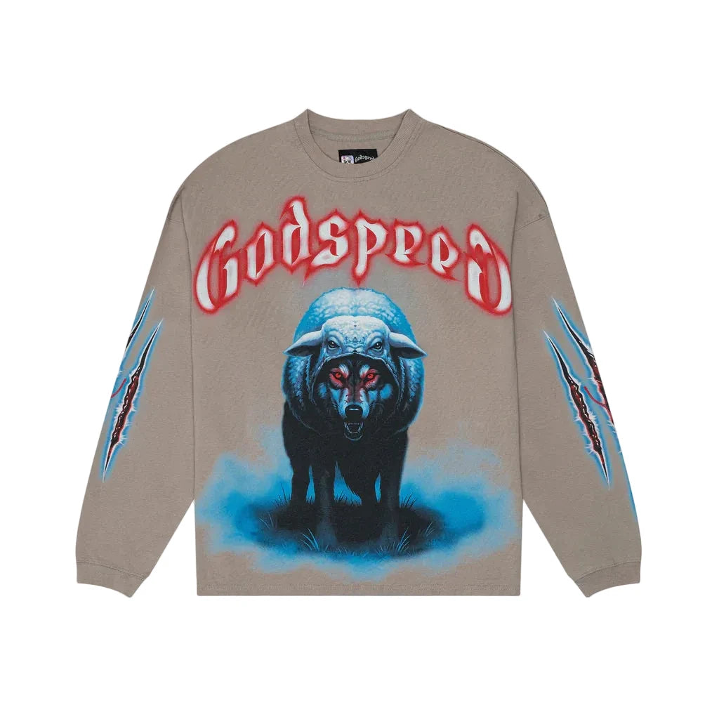 Godspeed W.I.S.C II LS Tee Slate Grey