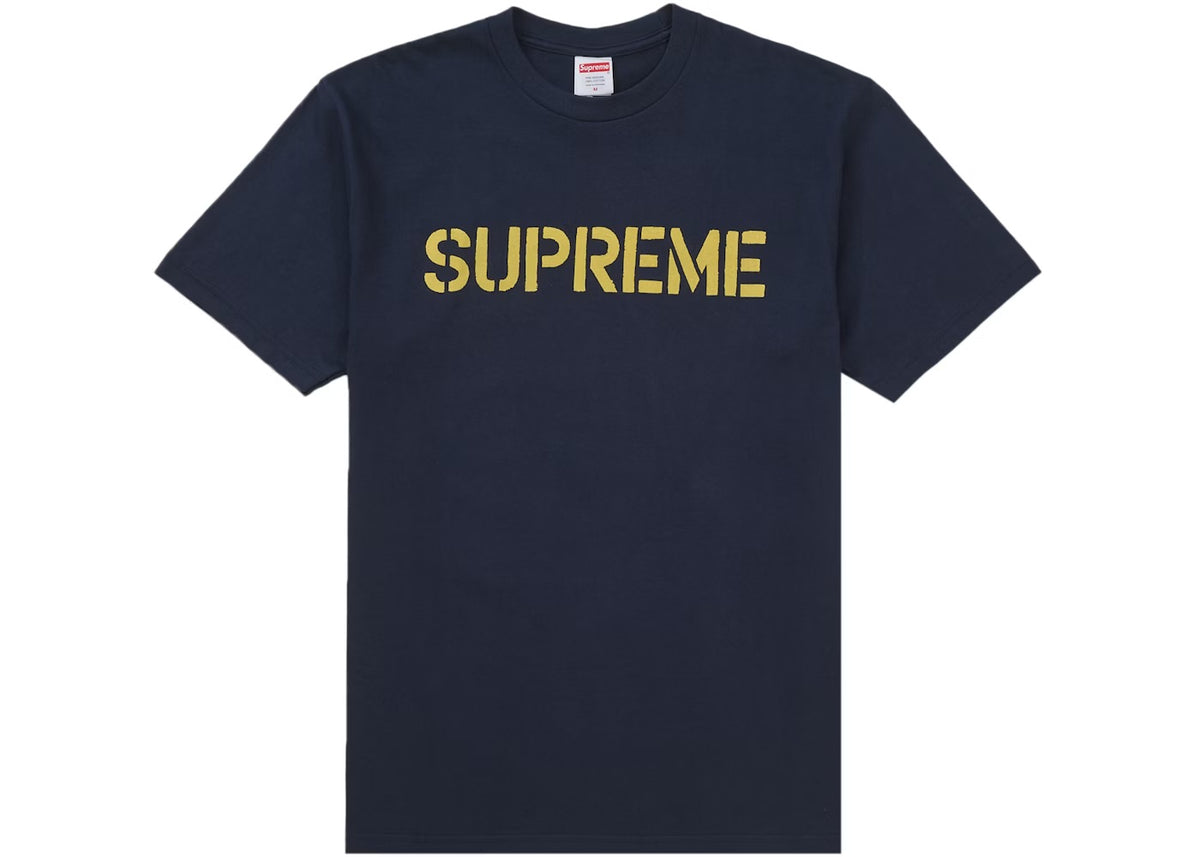 Supreme Hard Tee Navy