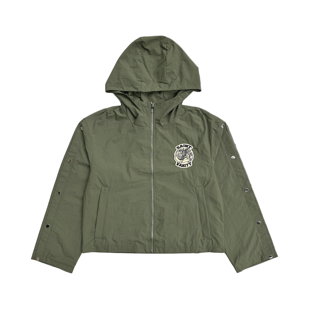 Saint Vanity Nylon Jacket Army Green