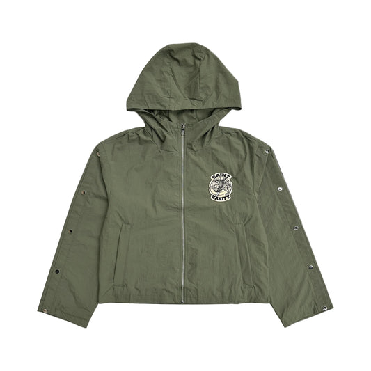 Saint Vanity Nylon Jacket Army Green