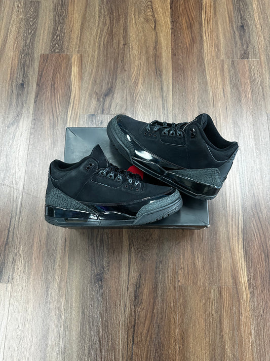 Jordan 3 Black Cat (Pre Owned)