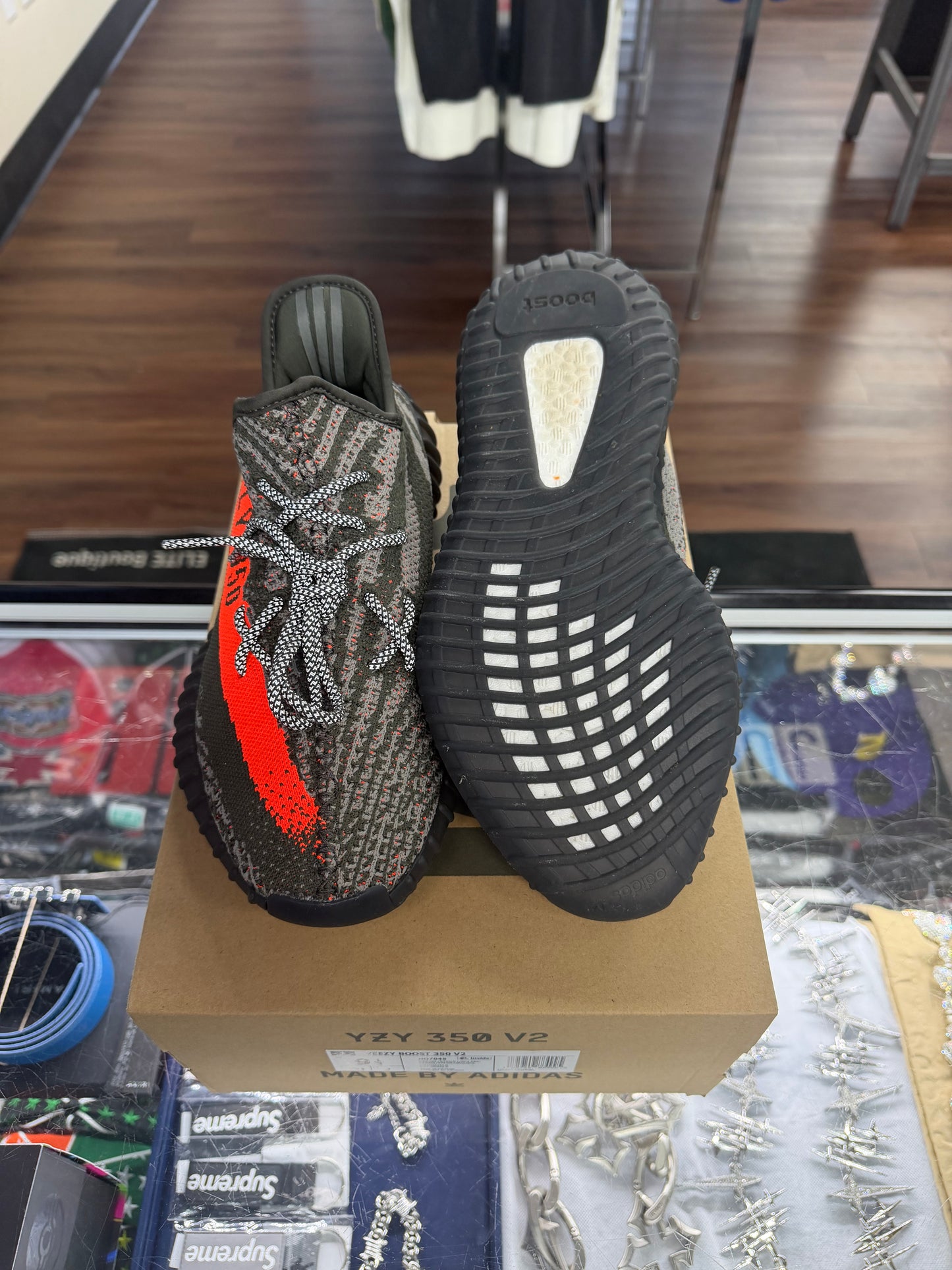 Adidas Yeezy 350 V2 Carbon Beluga