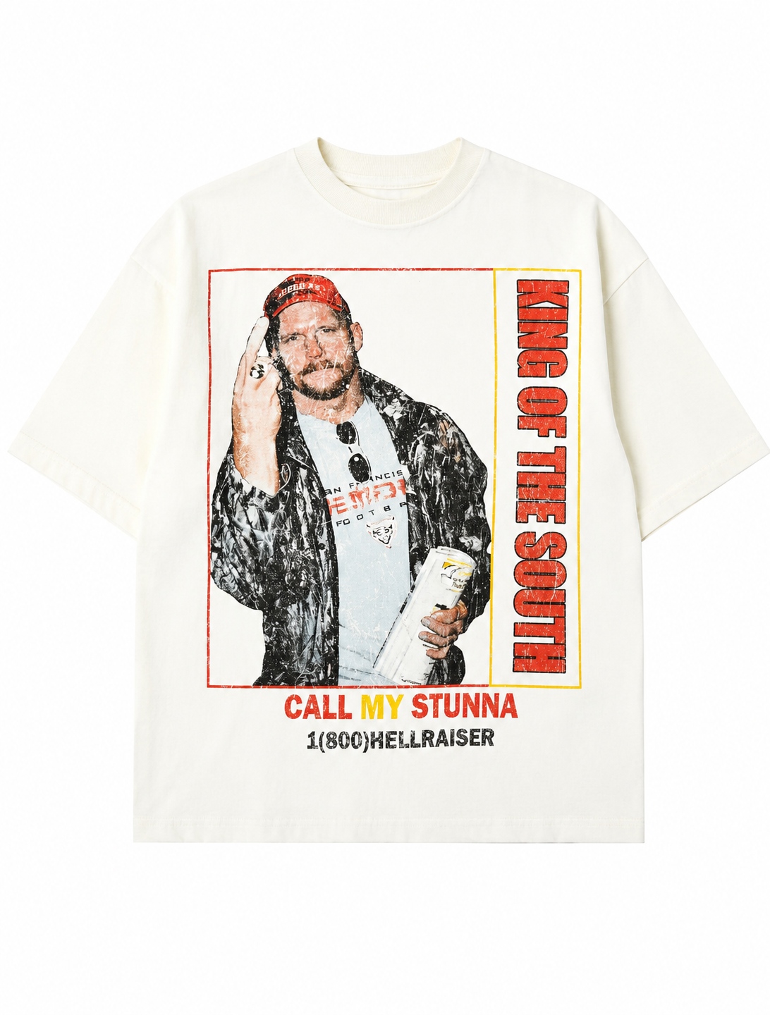 MITS King of the South T-Shirt Off-White