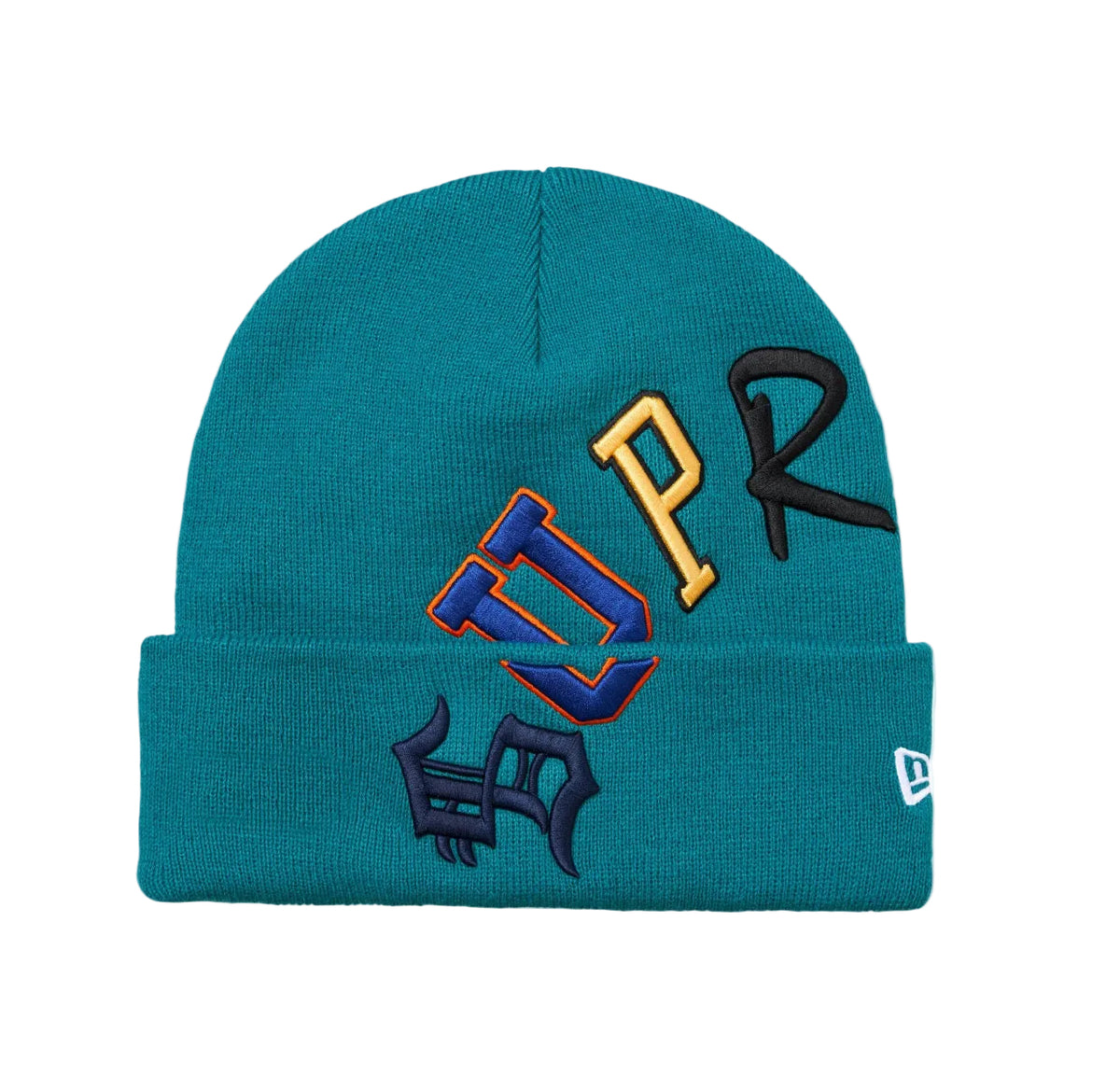 Supreme New Era Arc Beanie Teal