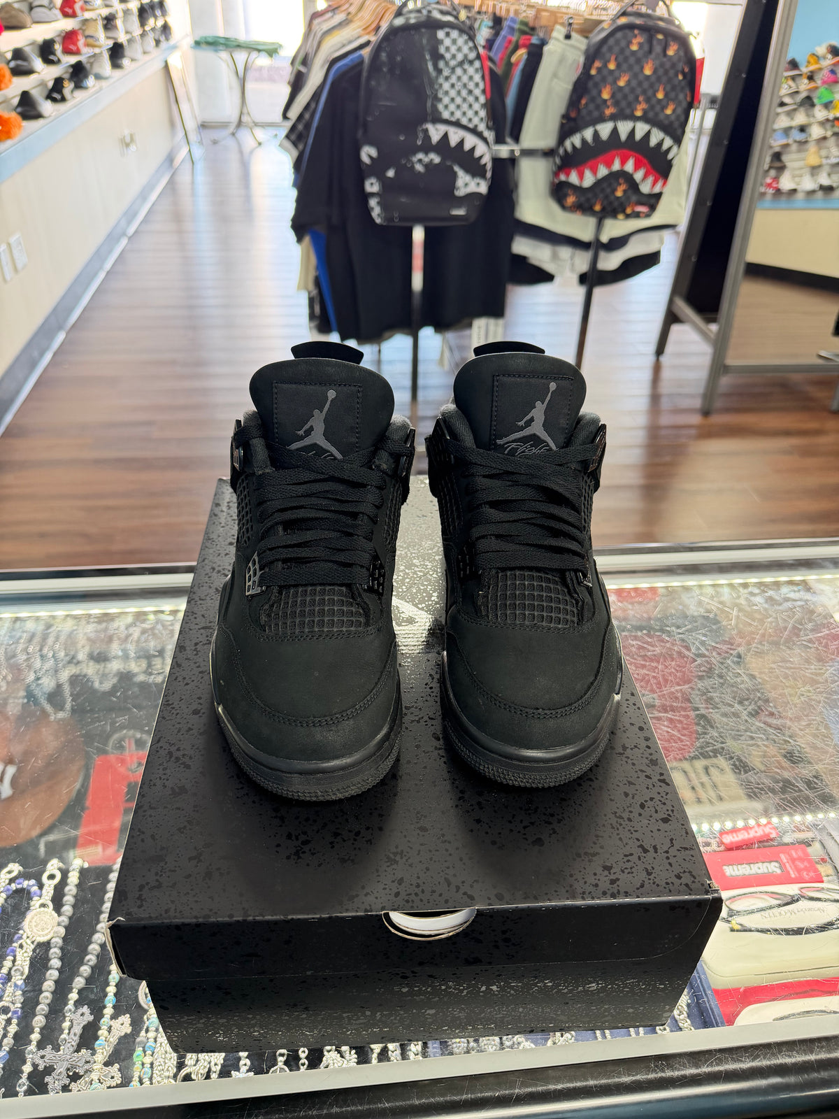 Jordan 4 black cat (Pre Owned)