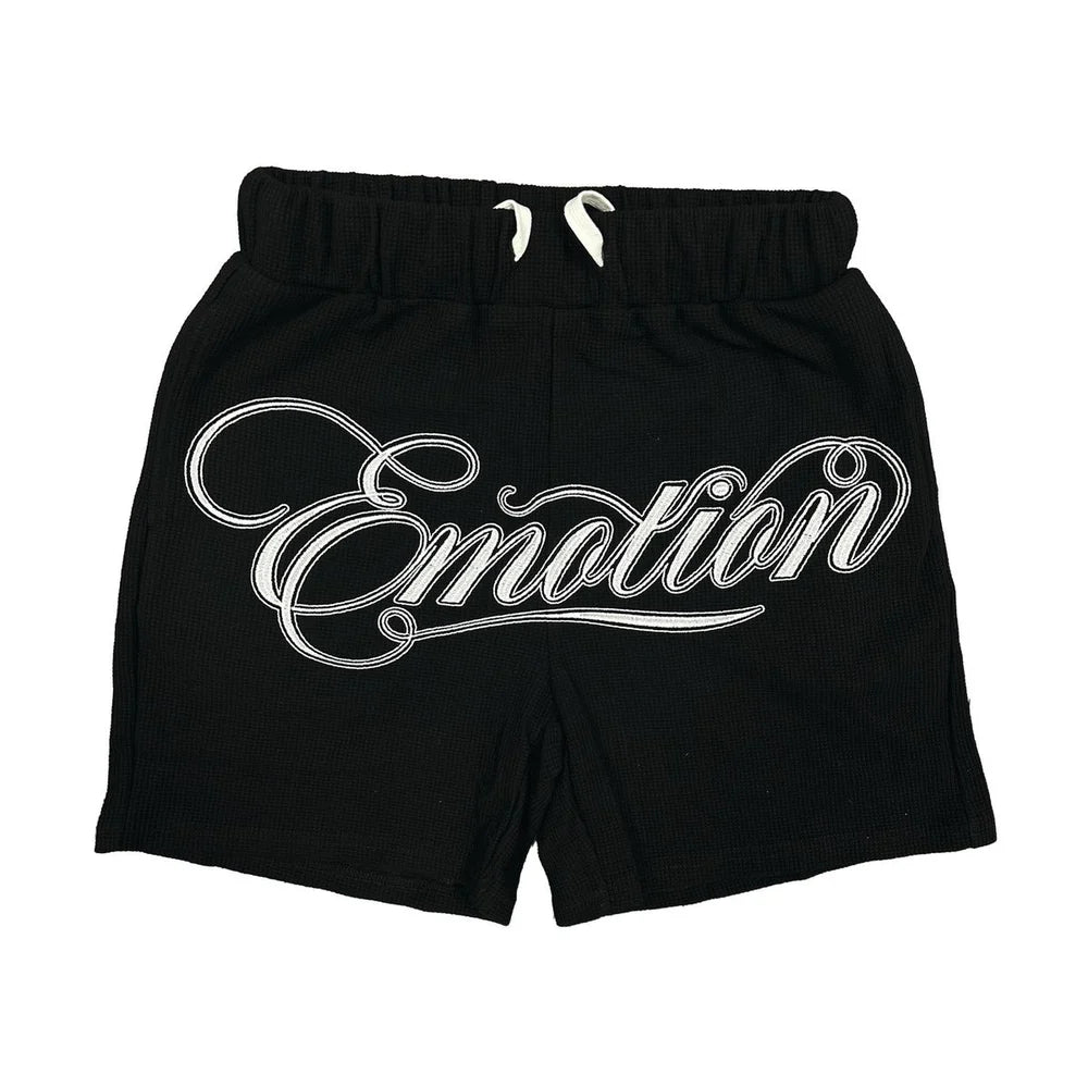 Mixed Emotion Shorts Signature Shorts Black
