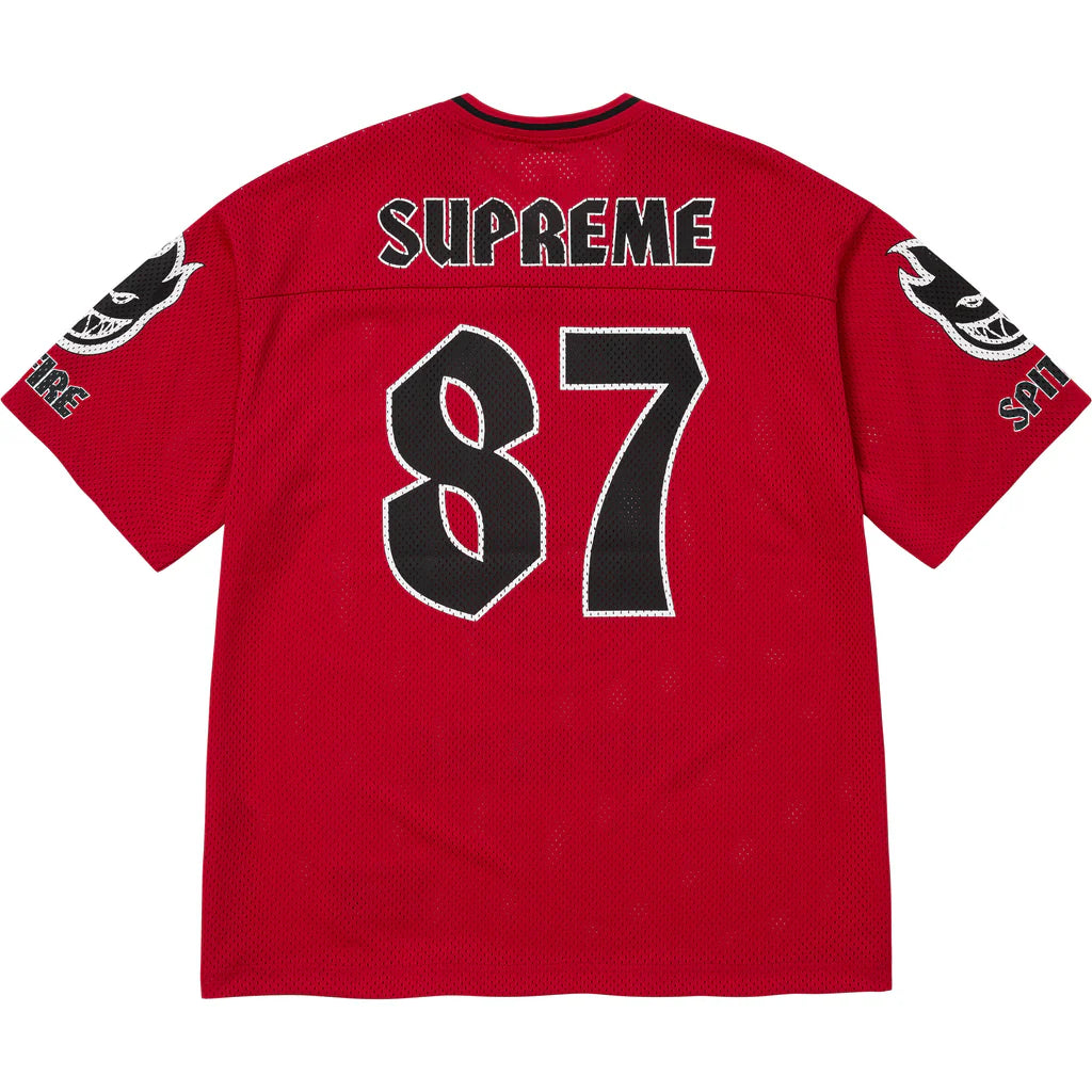 Supreme Spitfire Football Jersey Red