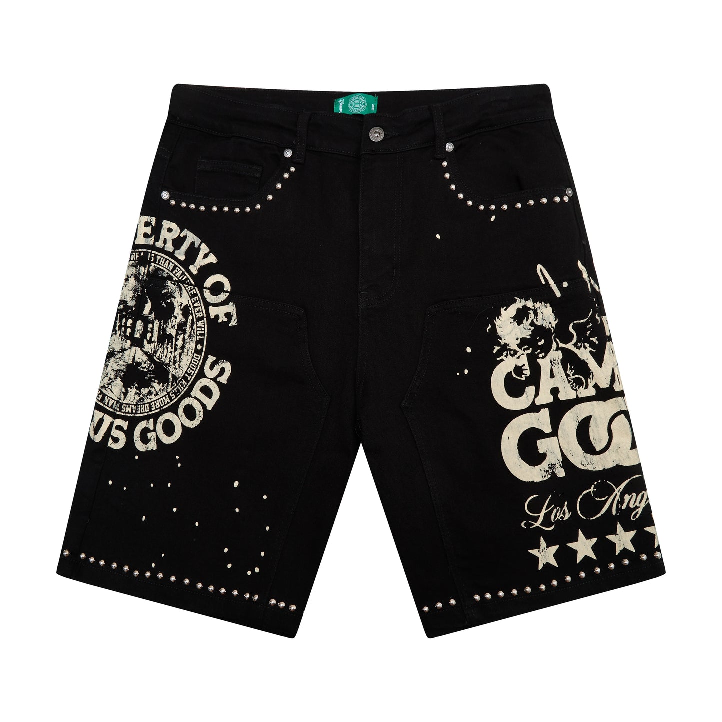 Campus Goods Seraph Denim Jorts Black