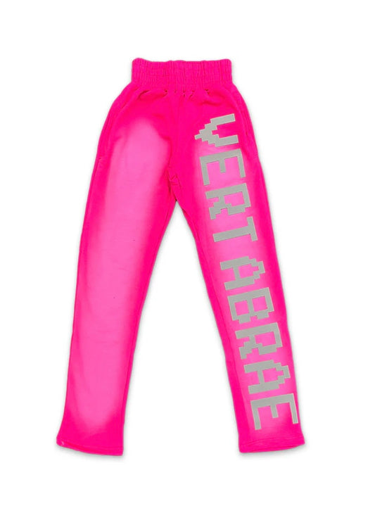 Vertabrae Washed Pink/Grey Sweatpant