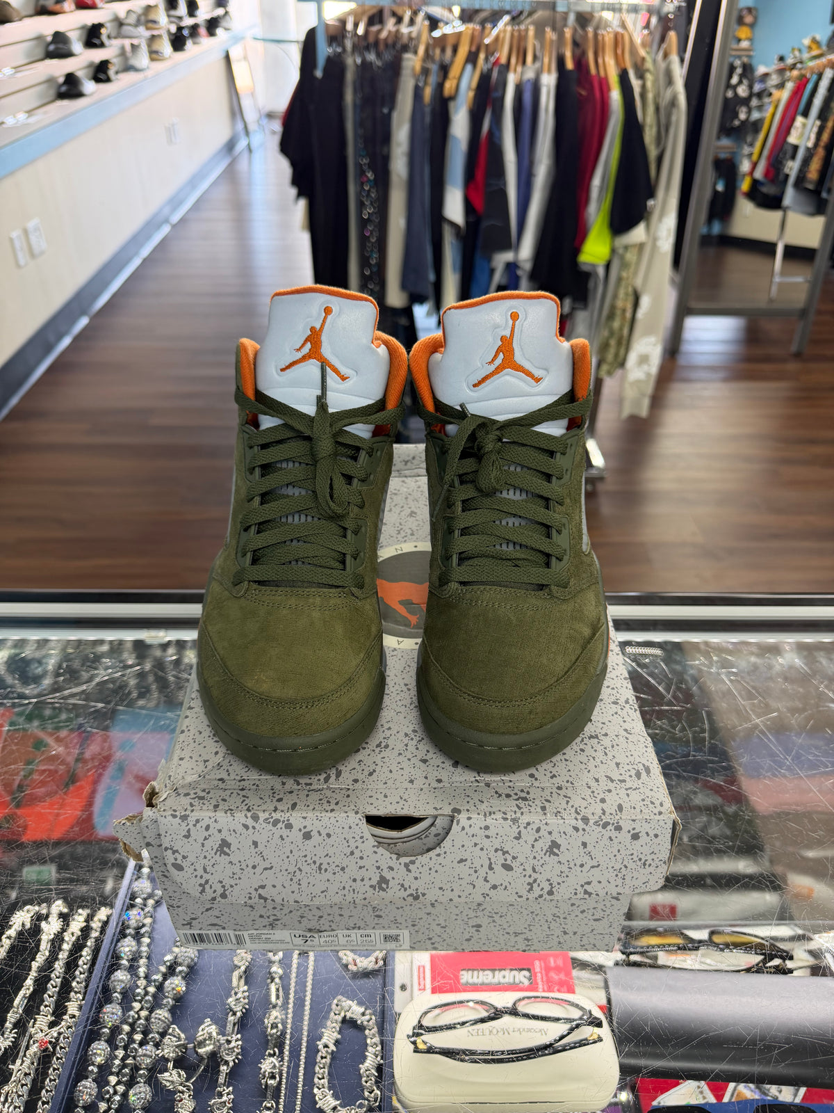 Jordan 5 Olive (2024) (Pre Owned)