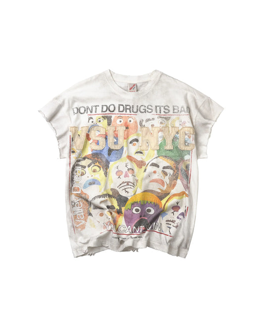 Vale Forever No Drugs Tank White