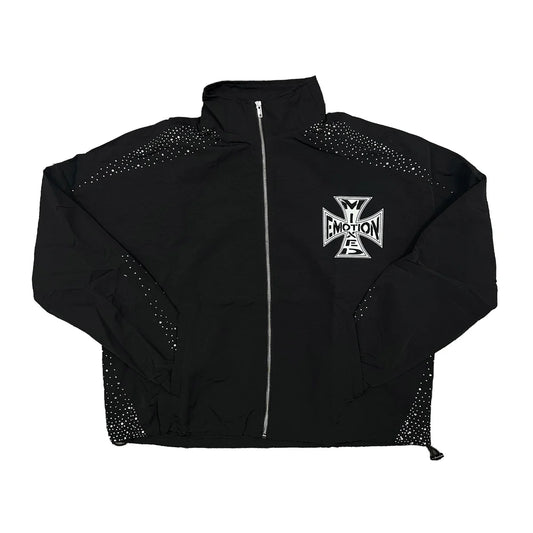 Mixed Emotion Classic Nylon Jacket Black