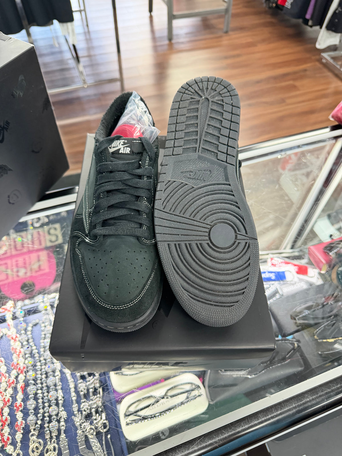 Jordan 1 Phantom Low Travis Scott Black Phantom (Pre Owned)