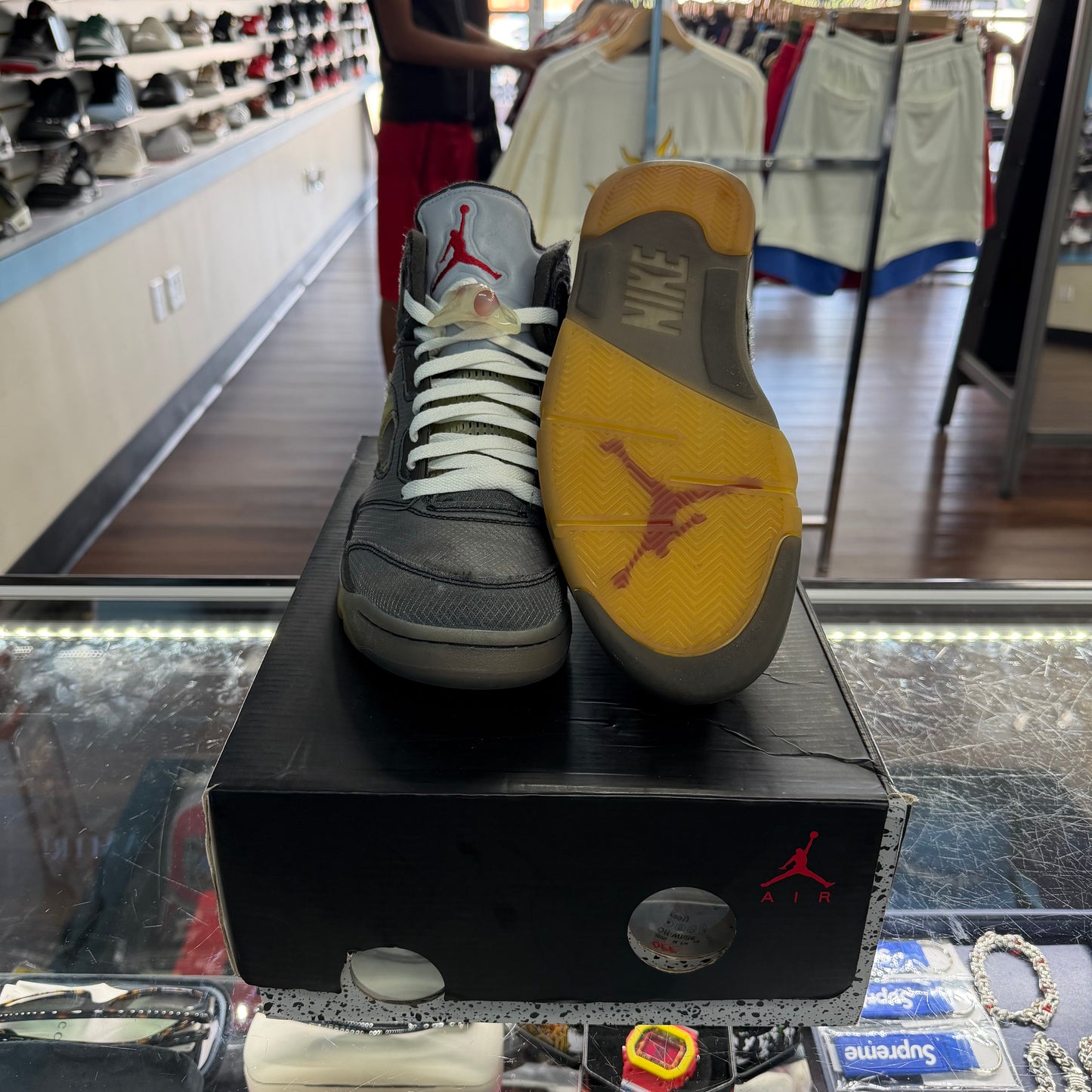 Off White Jordan 5s Muslim(Pre Owned)