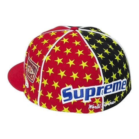 Supreme Mitchell & Ness Teams New Era 59Fifty Fitted Hat Red