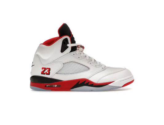 Jordan 5 Fire Red Black Tongue (2025)