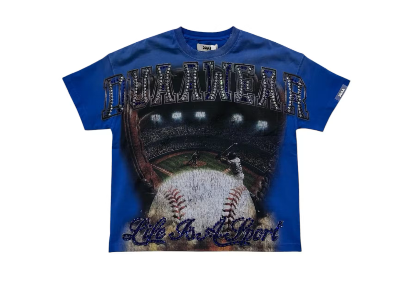 DUAA Homerun Tee Blue