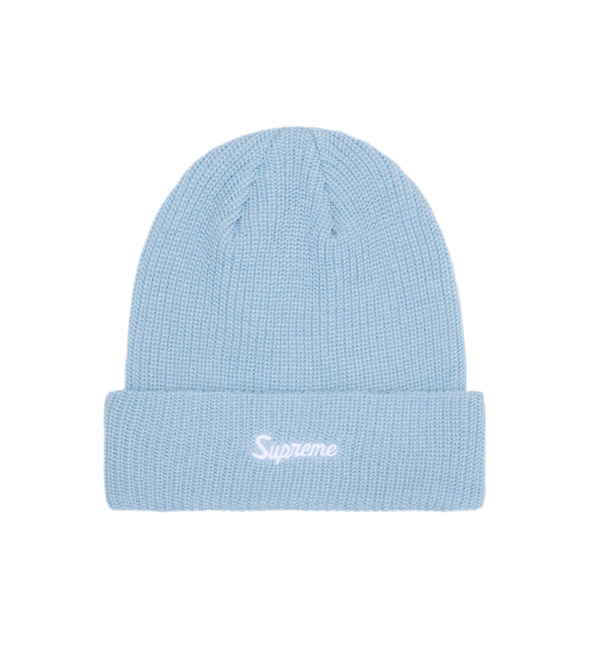 Supreme Loose Gauge Beanie Light Blue