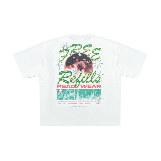 Free Refills Psychic Tee Off White