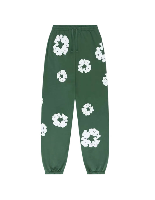 Denim Tears The Cotton Wreath Sweatpants Green