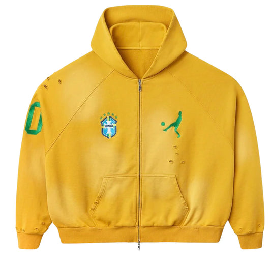HMDD L&F Brazil Zip Up Rio Gold