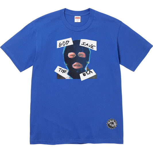 Supreme God Save Us Tee Royal