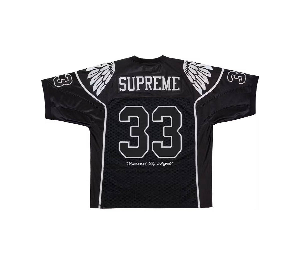Supreme Wings Football Jersey Black