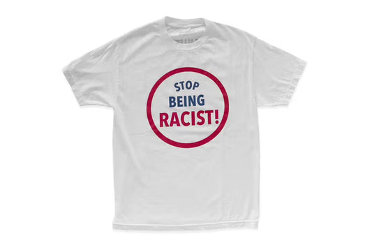 Gallery Dept. Stop Being Racist Tee White