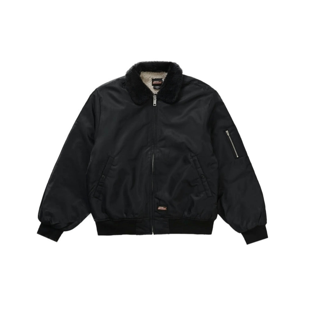 Supreme x Dickies Fur Collar Bomber Jacket 'Black' – Elite Boutique